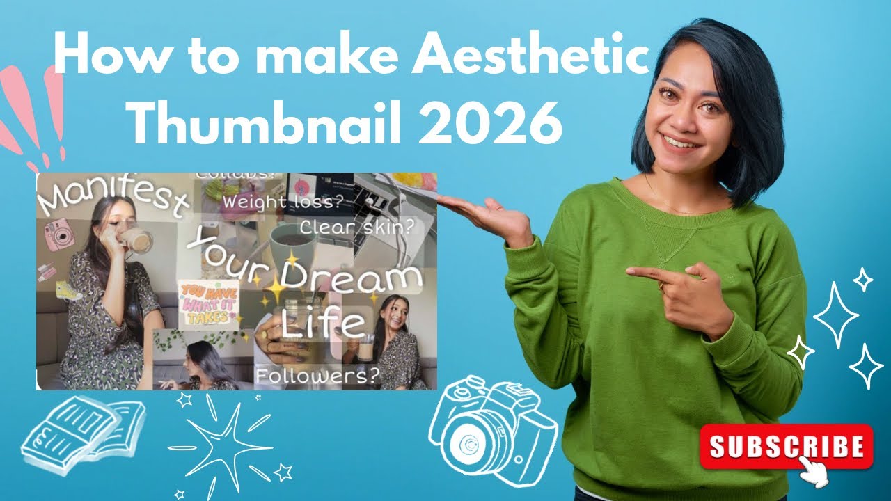 How to make Aesthetic 🫧✨🎧Thumbnail in Canva 2026 easy way 