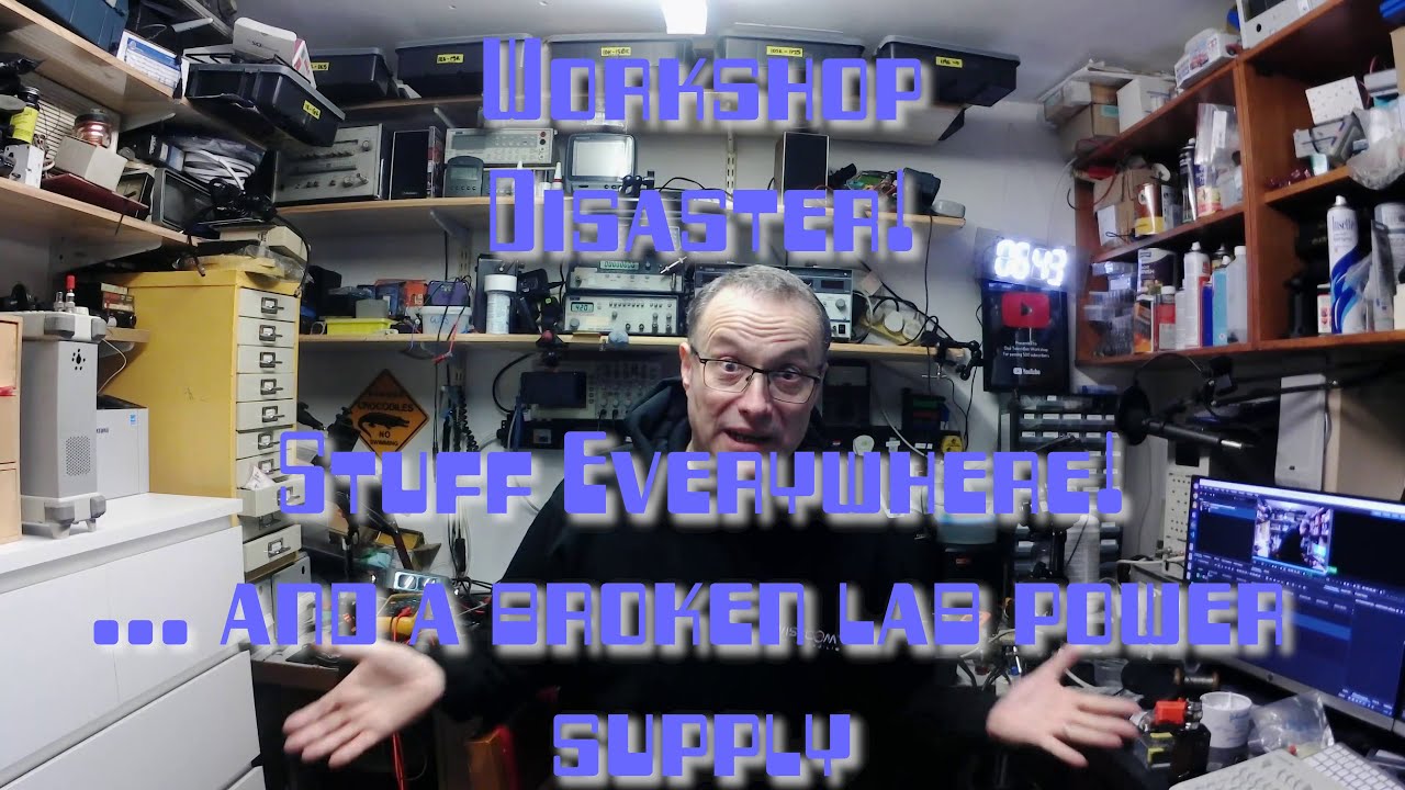 Workshop disaster and a broken Thurlby Thandar bench supply