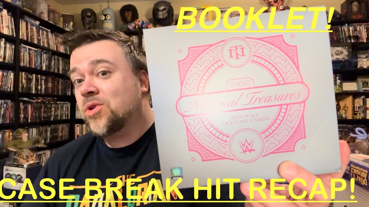 WWE National Treasures Case Break Hit Recap! Booklet! @WWE @panini