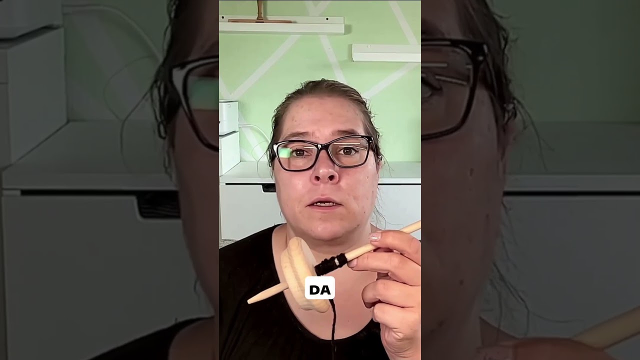 Die ideale Handspindel für einen gelungenen Anfang! 🌟