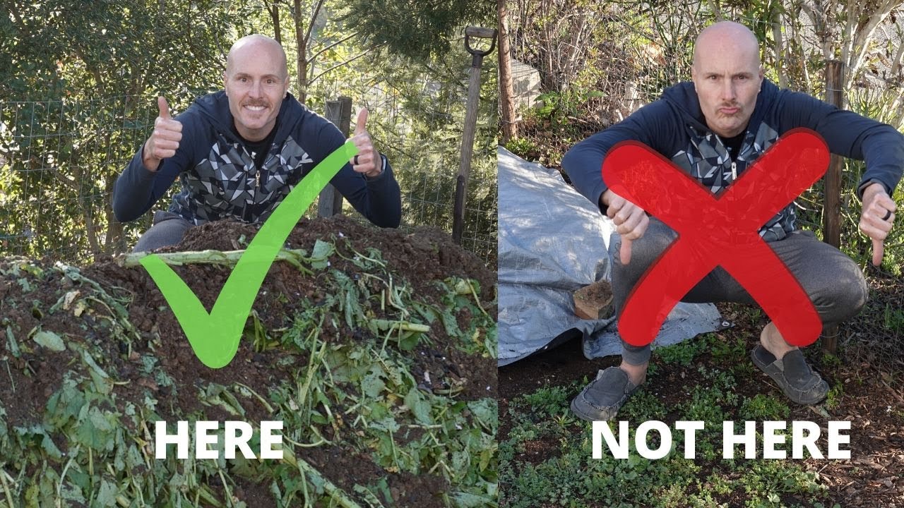 You Might Be Building Your Compost Pile in the WRONG Place