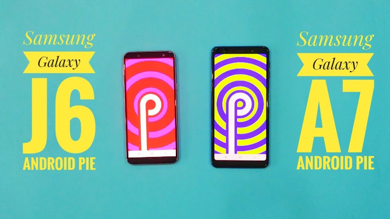 Samsung ONE UI  J6 VS A7