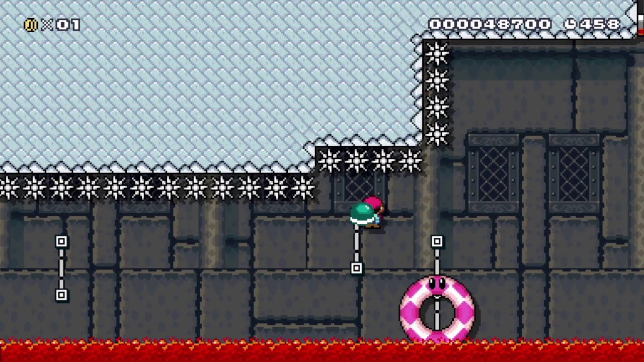 Super Mario Maker - Very Hard Level 
