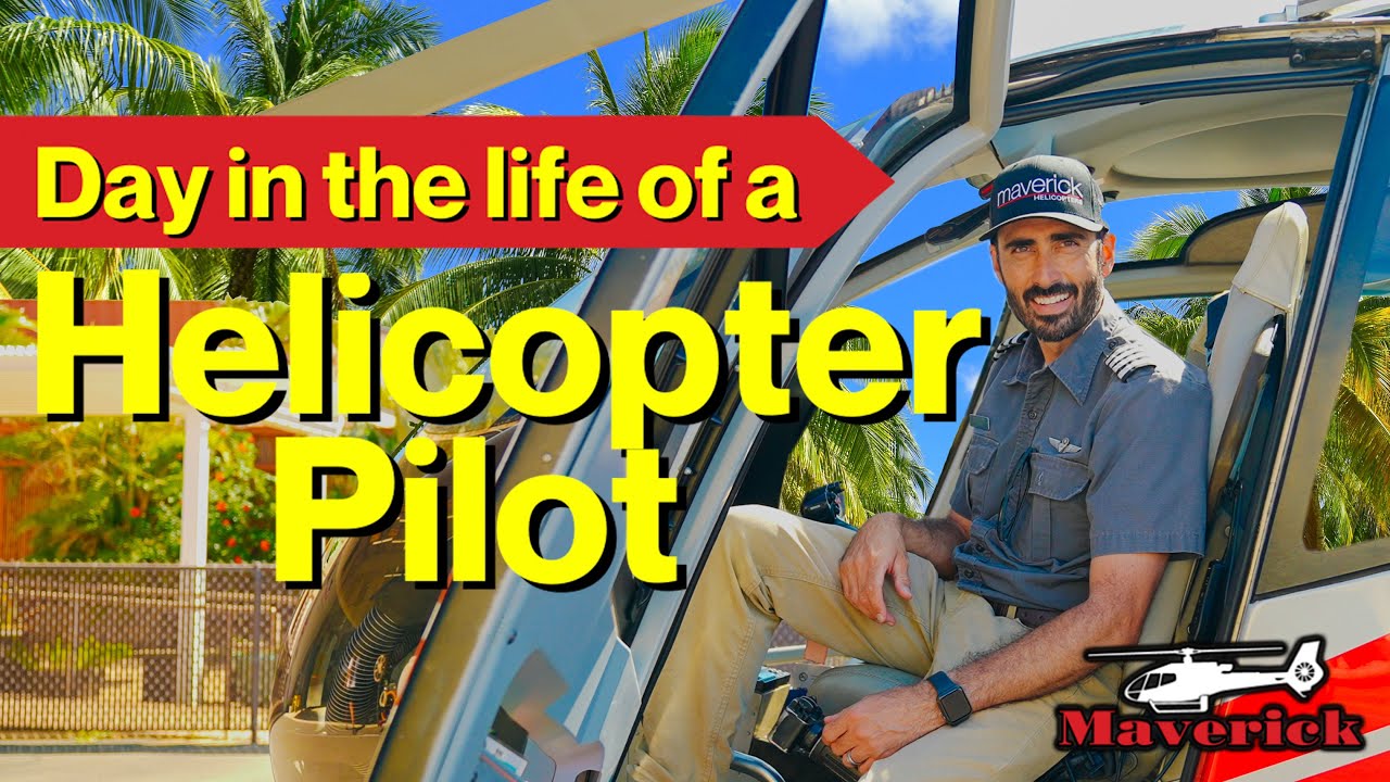 Maui Helicopter Pilot Day in the Life! | Maverick Helicopters