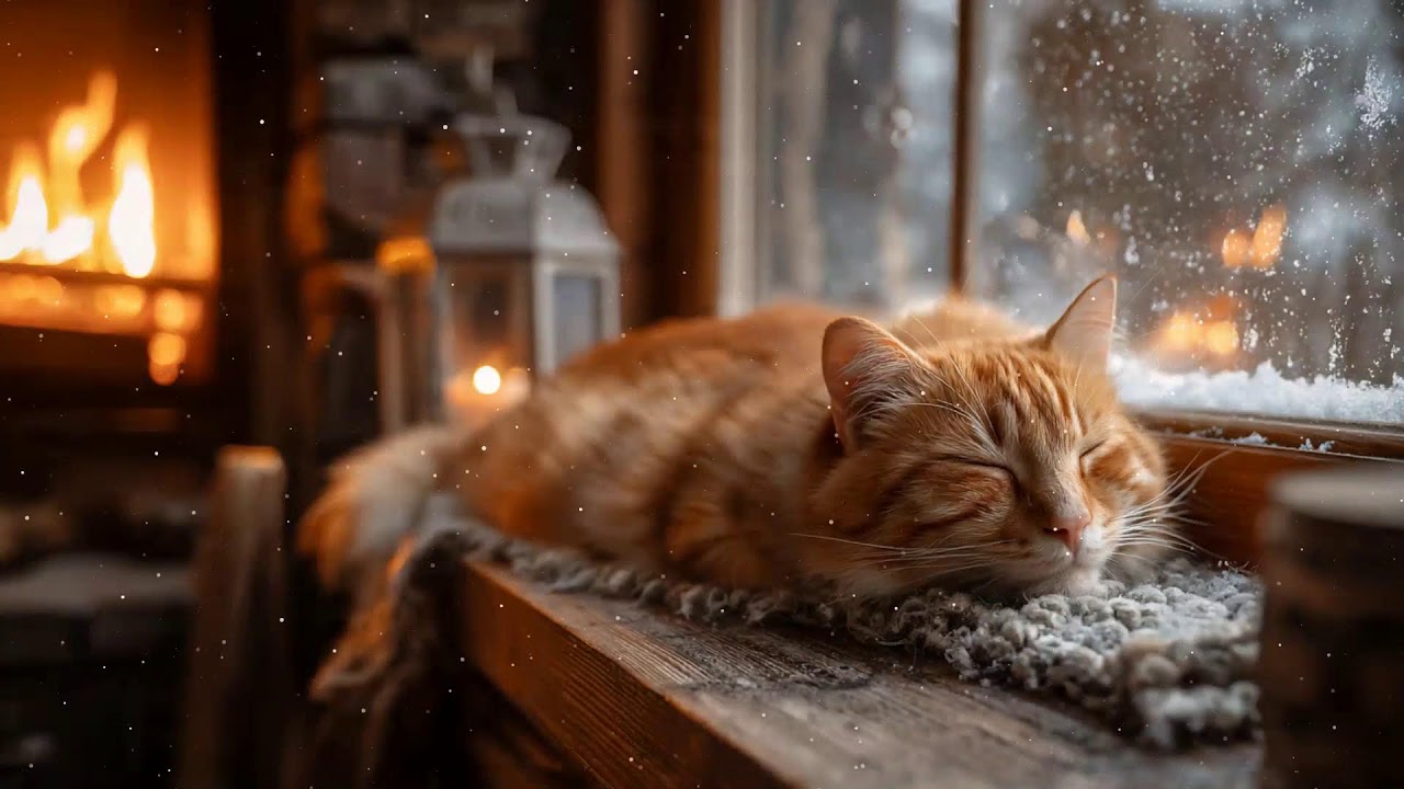 Relaxing Midnight Jazz Music to Help Your Sleeping Cats Rest and Relieve Anxiety Vibes 🐱