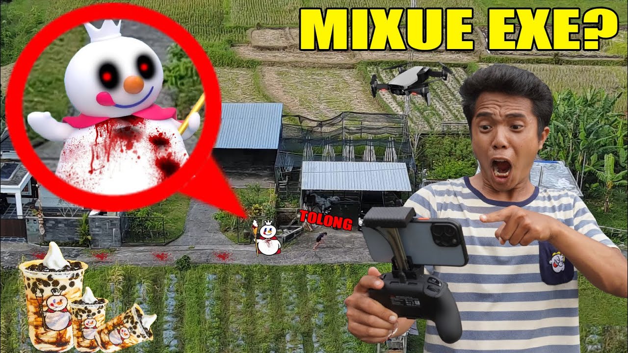 PENNAMPPAKAN MIXUE EXE TERTANGKAP KAMERA DRONE?!