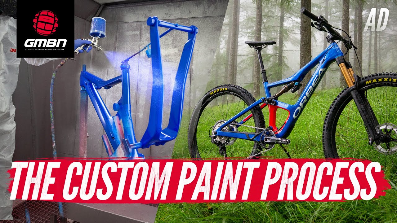 How Are Custom Painted Mountain Bikes Made? | Orbea MyO From Start To Finish