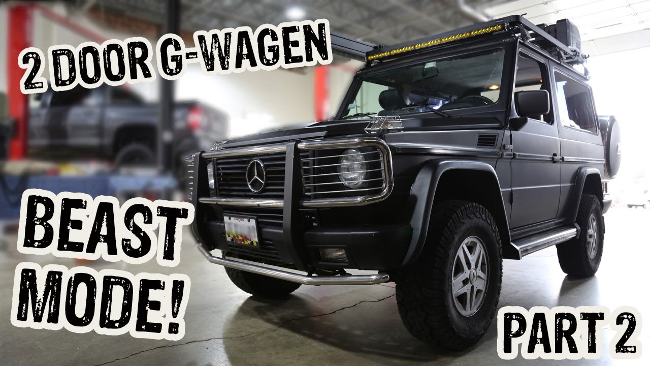 Mercedes G Wagen - Diesel Import Build Part Two
