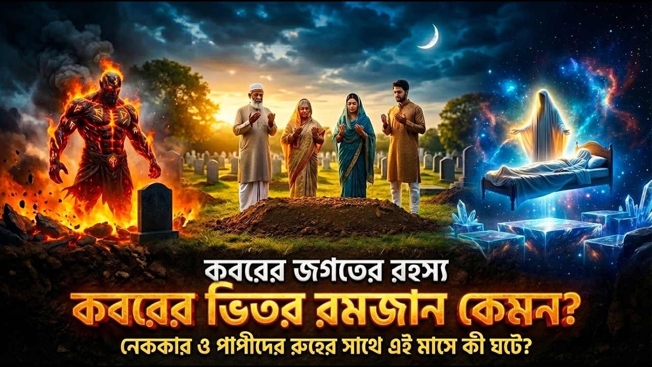 রমজান মাসে কবরের জীবন! নেককারদের জন্য রহমত নাকি পাপীদের জন্য শাস্তি? | কবরের জীবন