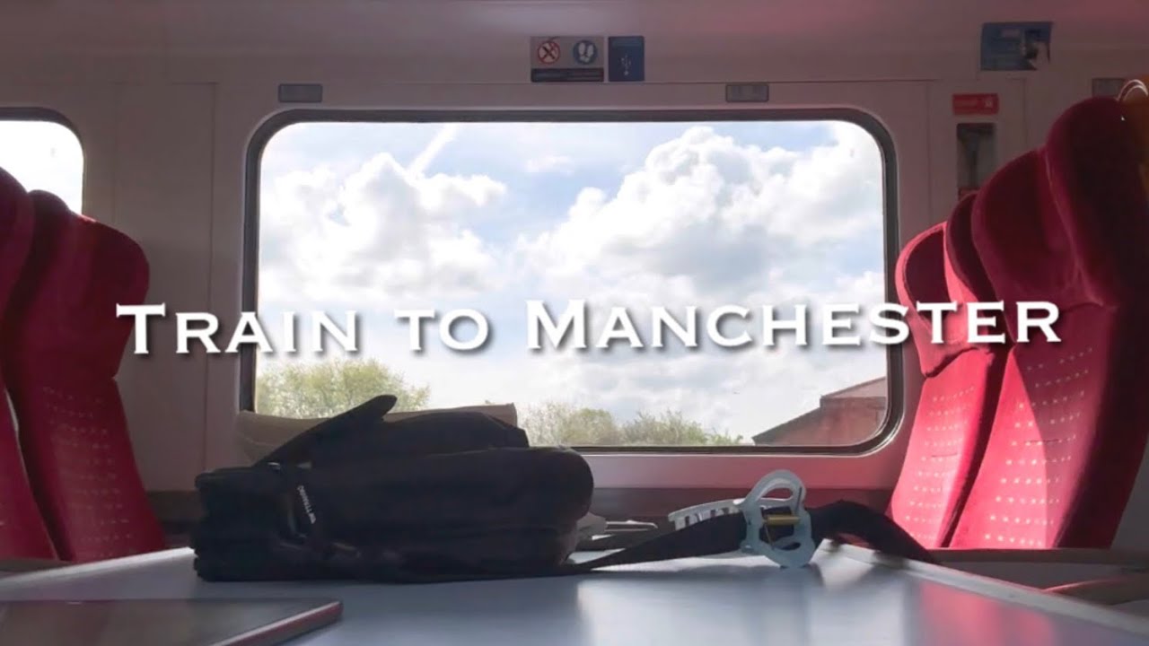 Study with me on a Train to Manchester | 영국 기차에서 스터디 위드미 | Liverpool to Manchester