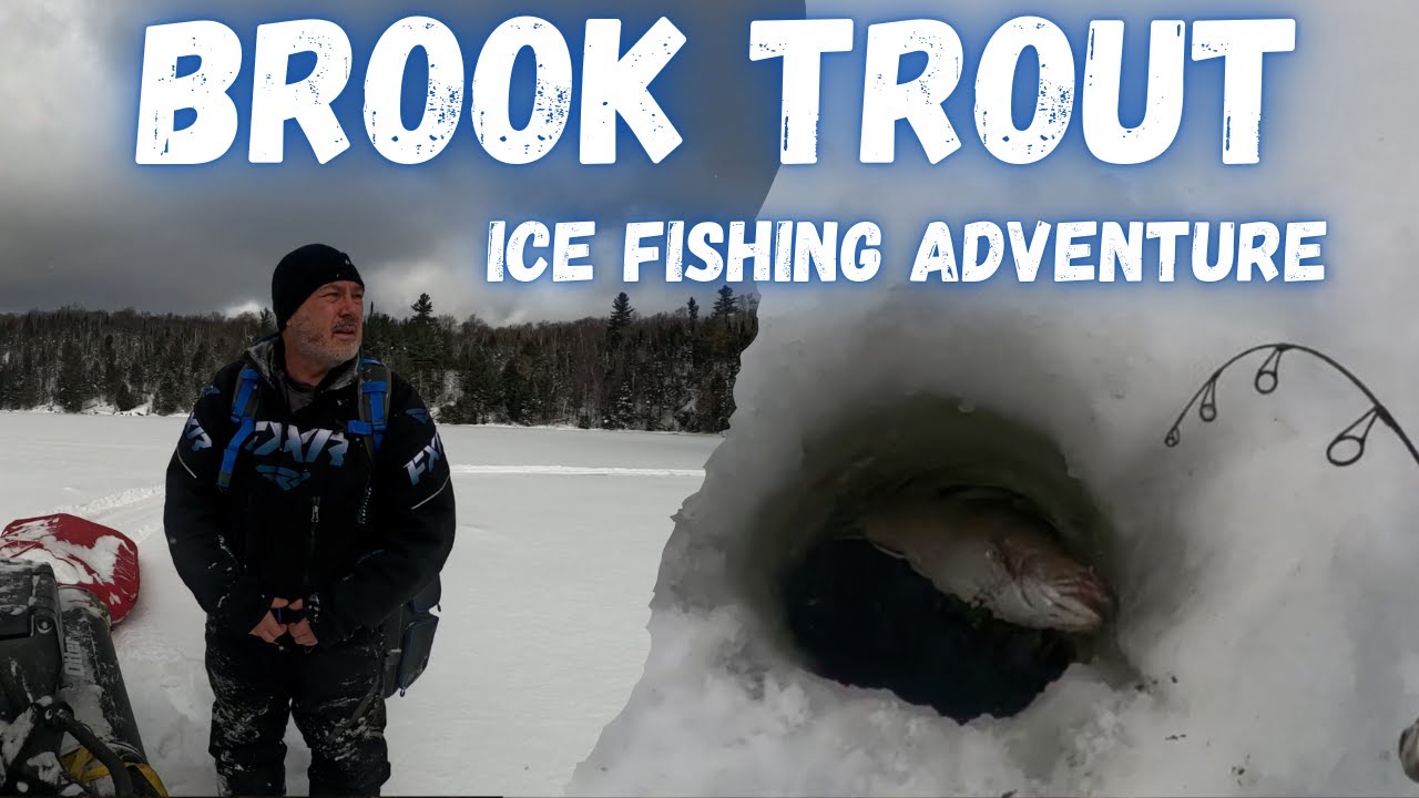 Ice Fishing for Brook Trout