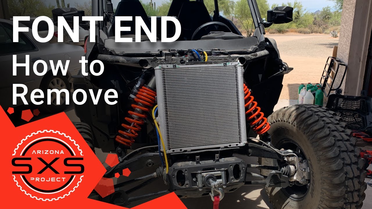Front Assembly Removal - Maverick Sport Max