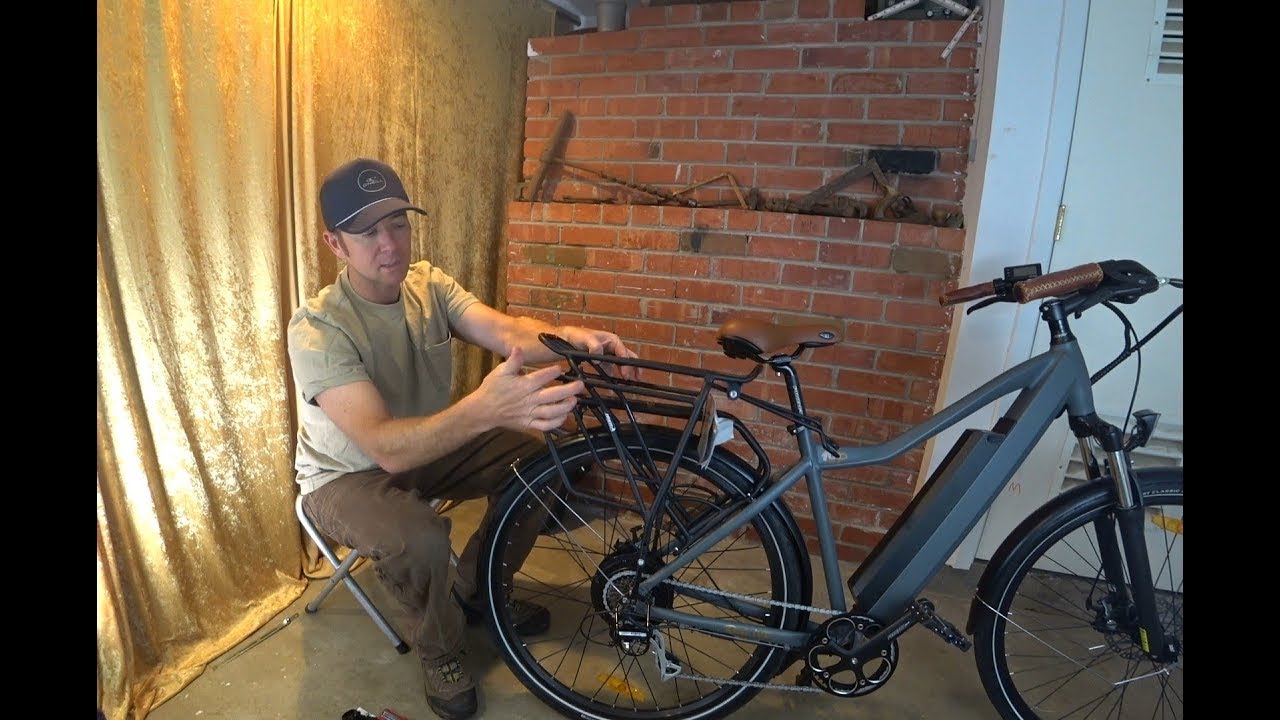 Fitting a Bike Rack without Standard Attachment Points (e-bikes and others)