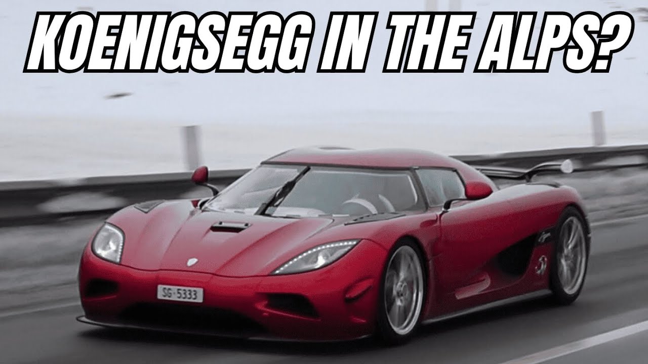 Supercar Scene of the Swiss ALPS - Rare cars & AMAZING Engine sounds