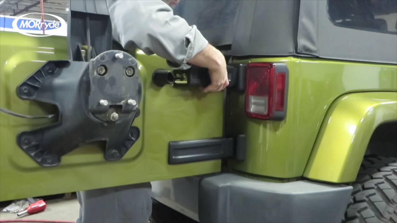 Jeep JK Tailgate Reinforcement Kit Installation