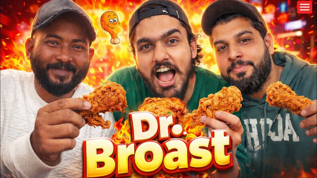 Dr Brost Chicken Brost 🍗 Crunchy Outside, Juicy Inside