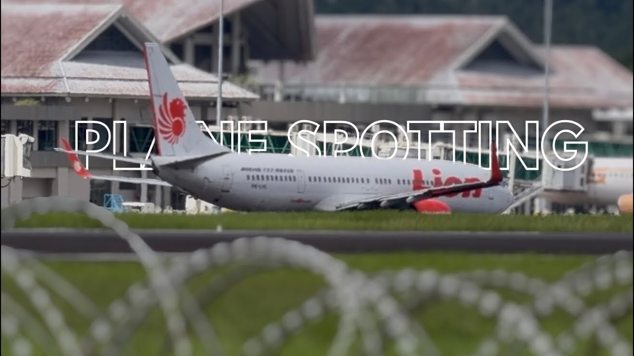 Plane spotting manado sam ratulangi | b737,a320,atr72&hellip;.