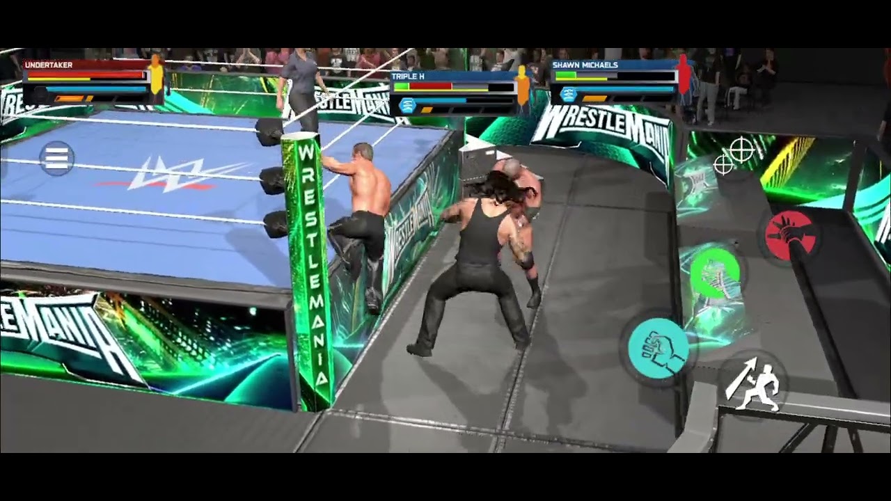 Undertaker vs DX 😈 1 vs 2 Handicap Match | Deadman Dominates! #youtubeshorts #youtube #viral #gaming