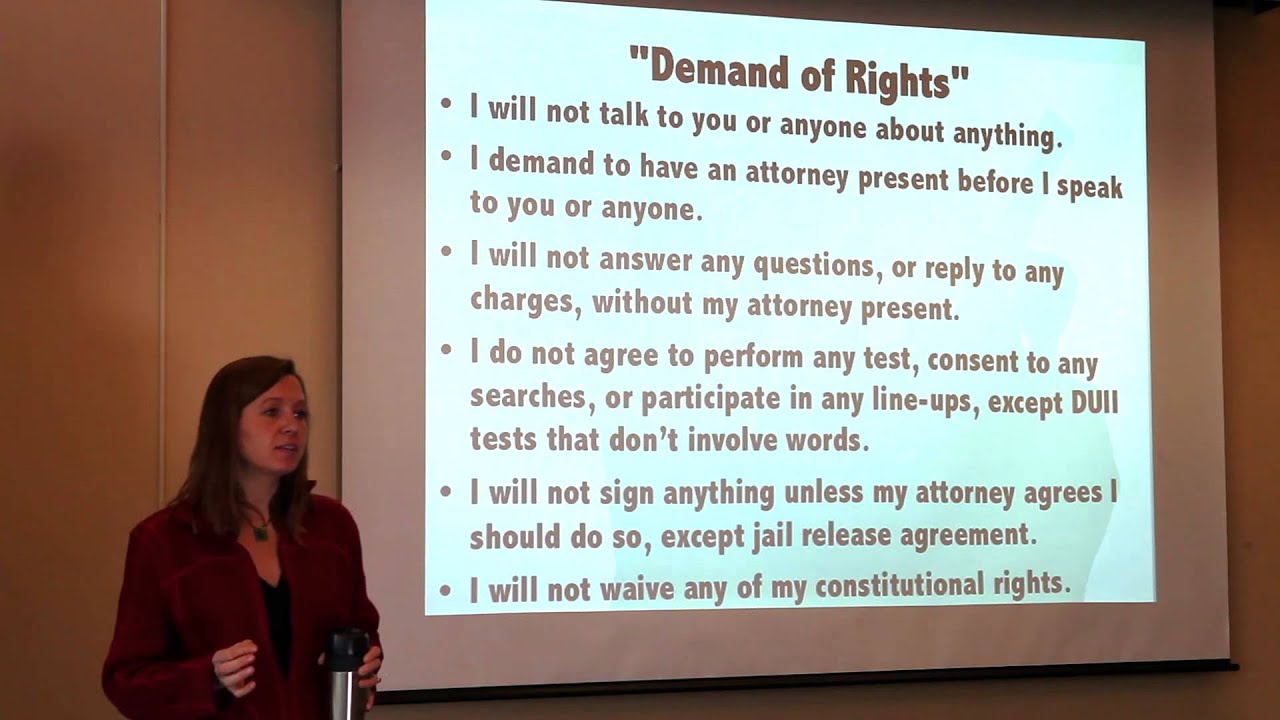 CLDC Know Your Rights Activist Training