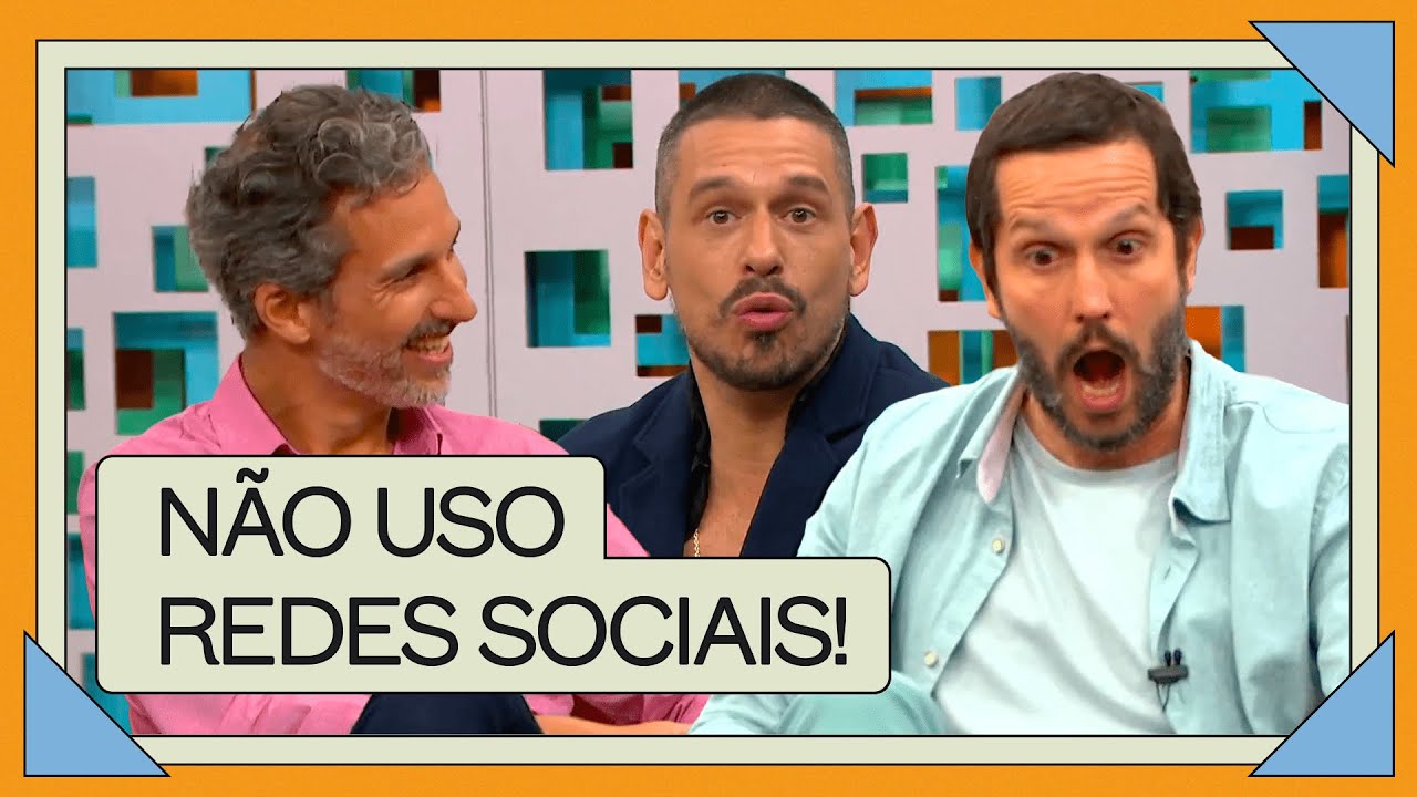 Vladimir Brichta explica o porquê de não ter redes sociais | Papo de Segunda