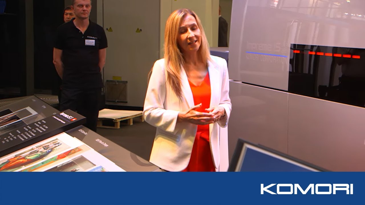 Komori Drupa 2016 IS29 Live show
