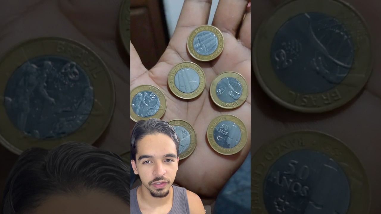 Voc&ecirc; tem alguma?🤔🔎 #numismaticajf #moedasvaliosas #moedasraras #numismatica #colecionadores