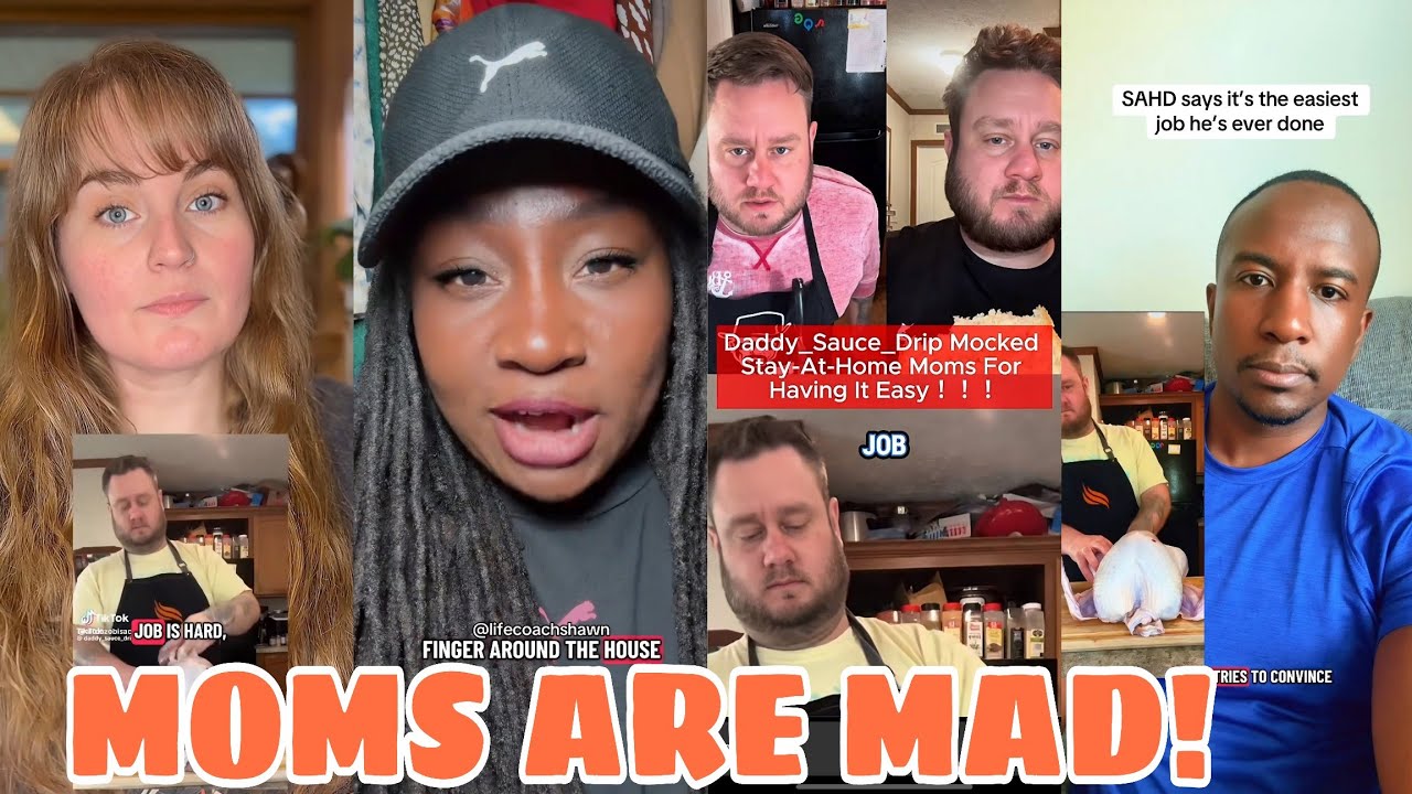 Отец, сидящий дома с детьми, говорит, что это самая лёгкая работа на свете&hellip; А мамы ему возражают.