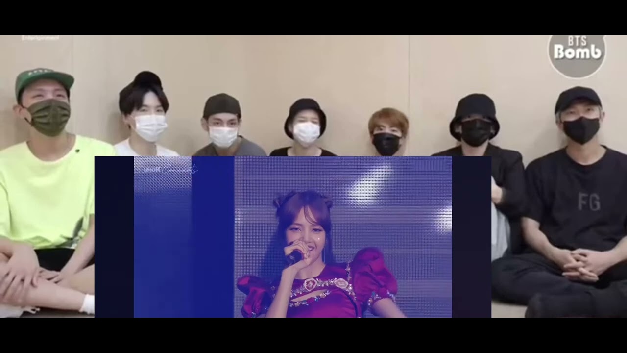 bts reaction to Blackpink Osaka Japan performance pt 2 (fake reaction)