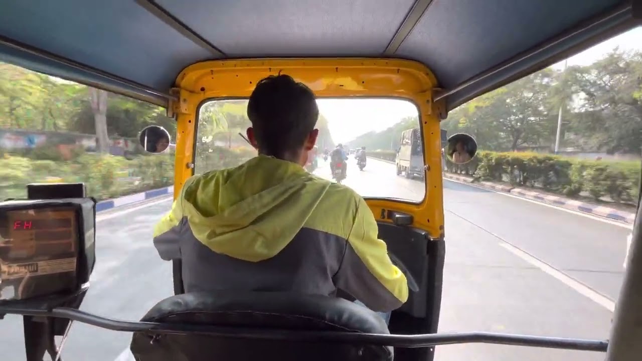 Auto ride on Pune Streets