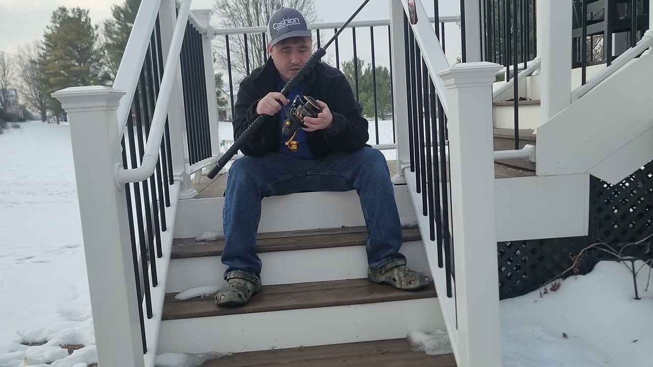 Hello, everyone. So today, I am talking a little bit about my fishing Rod and my Reel setup