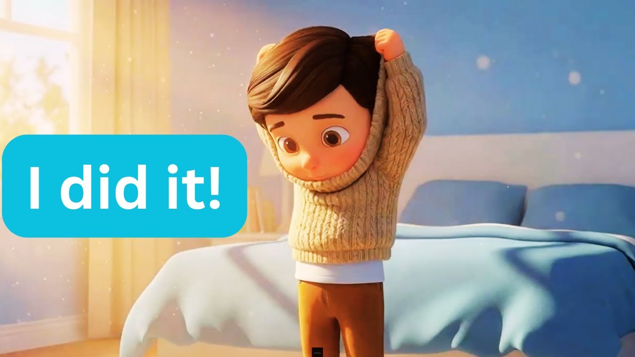I Can Get Dressed Myself! Toddler Morning Routine Song | Independent Dressing | Jumping Jellyfish