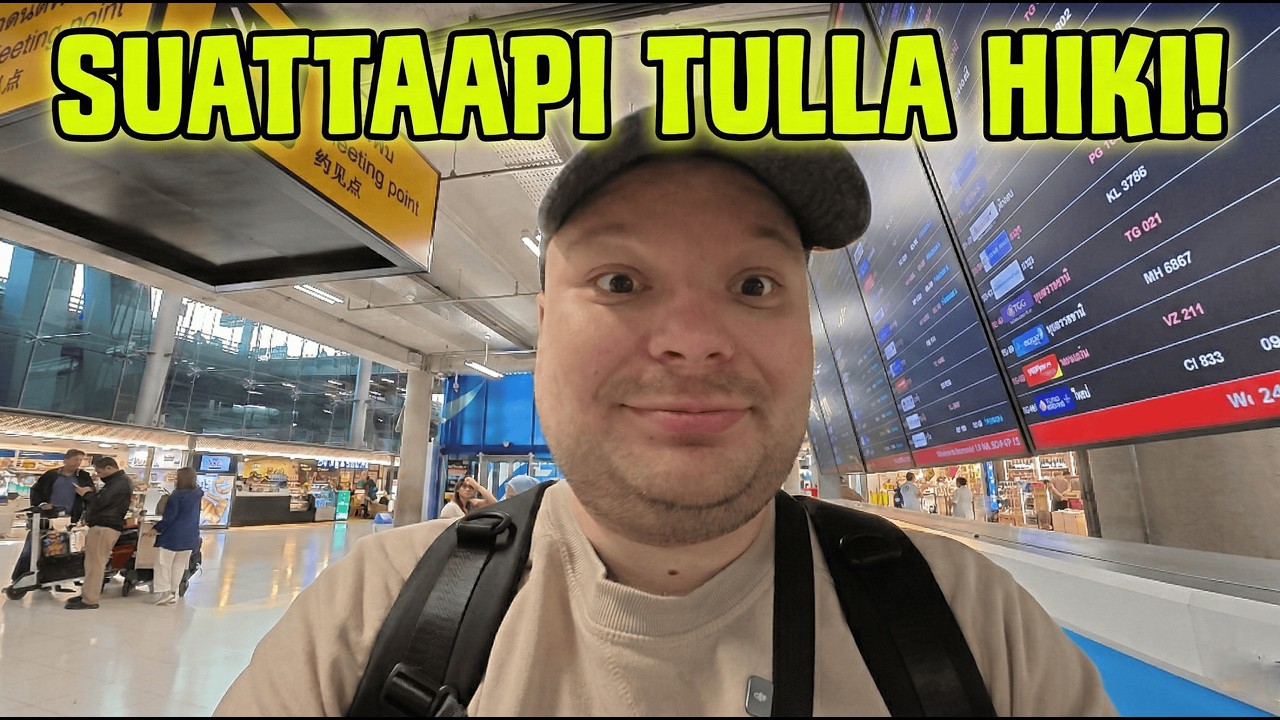 Thaimaa 2026: Savolainen reissupäiväkirja - Matka alkaa!