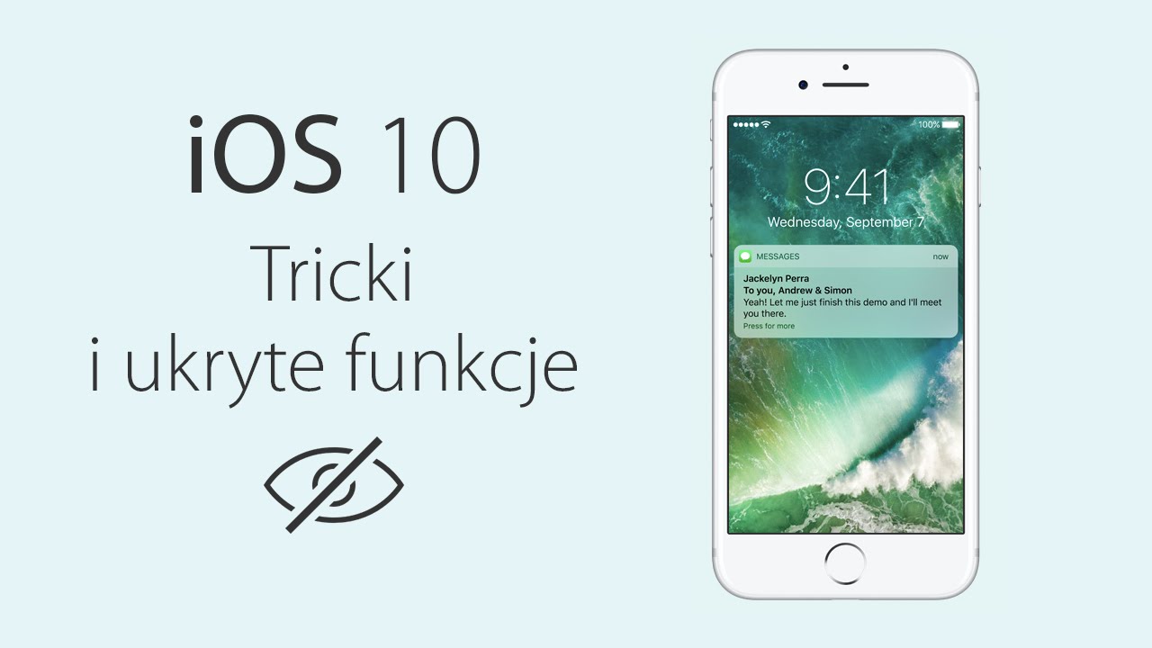 iOS 10 - Ukryte tricki, funkcje i nowości (25+)
