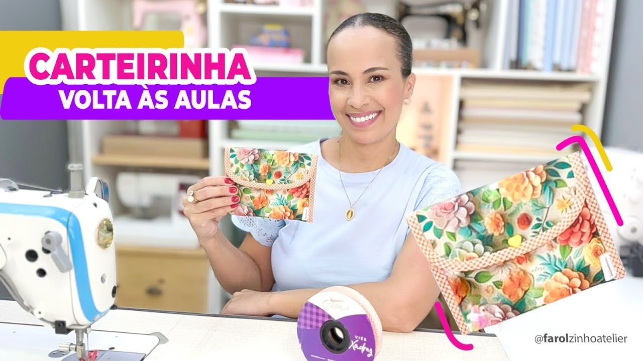 CARTEIRINHA ESCOLAR PERSONALIZADA I Do zero ao acabamento final