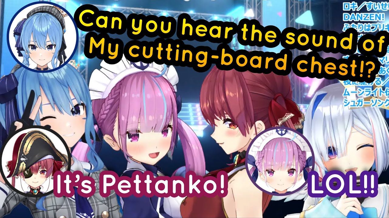 [Eng Sub] Suisei's WALL talk with Aqua,Marine,Kanata(Hoshimachi Suisei)[Hololive]