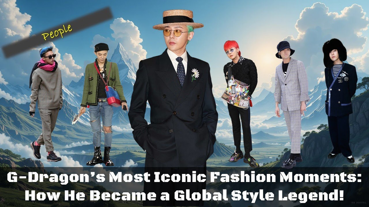 G-Dragon&rsquo;s Most Iconic Fashion Moments: How He Became a Global Style Legend! #People
