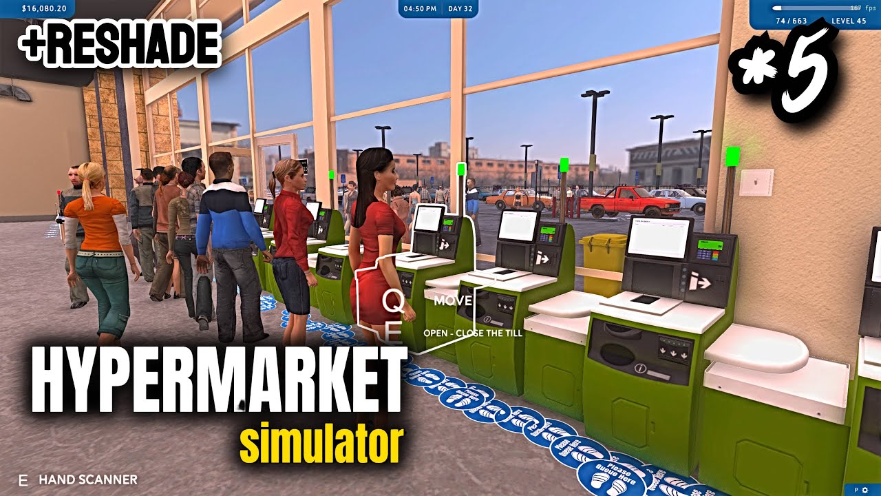 Hypermarket Simulator!!! #5 Full Access Level 45 +Graphic Reshade Overhaul