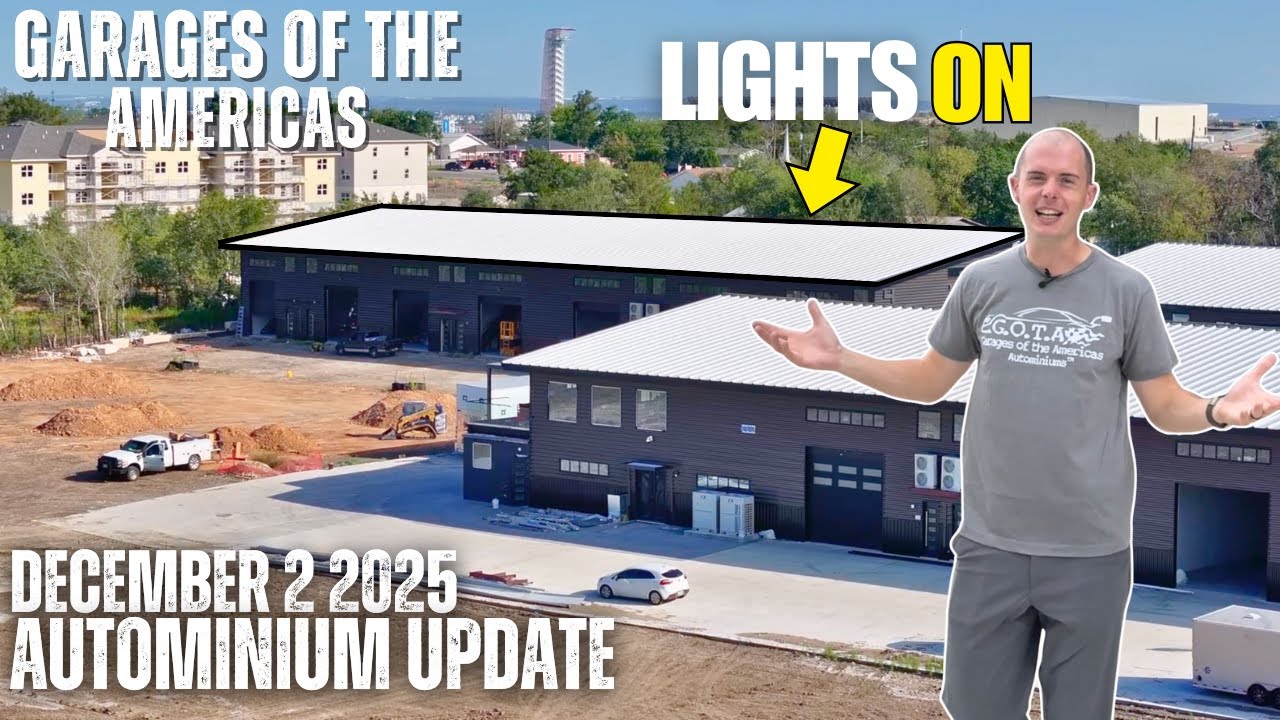 ЭЛЕКТРОПИТАНИЕ ВКЛЮЧЕНО! Новости строительства Garages of the Americas за декабрь 2025 г. | Обнов...