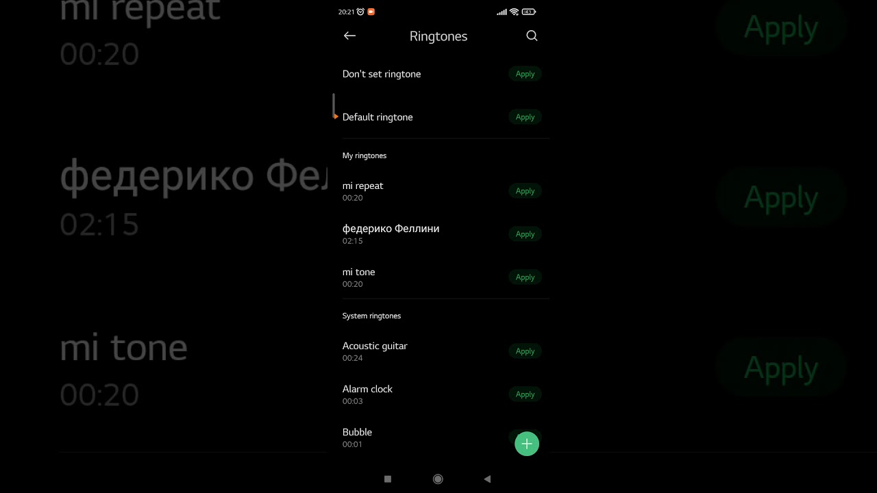 все рингтоны redmi note 10