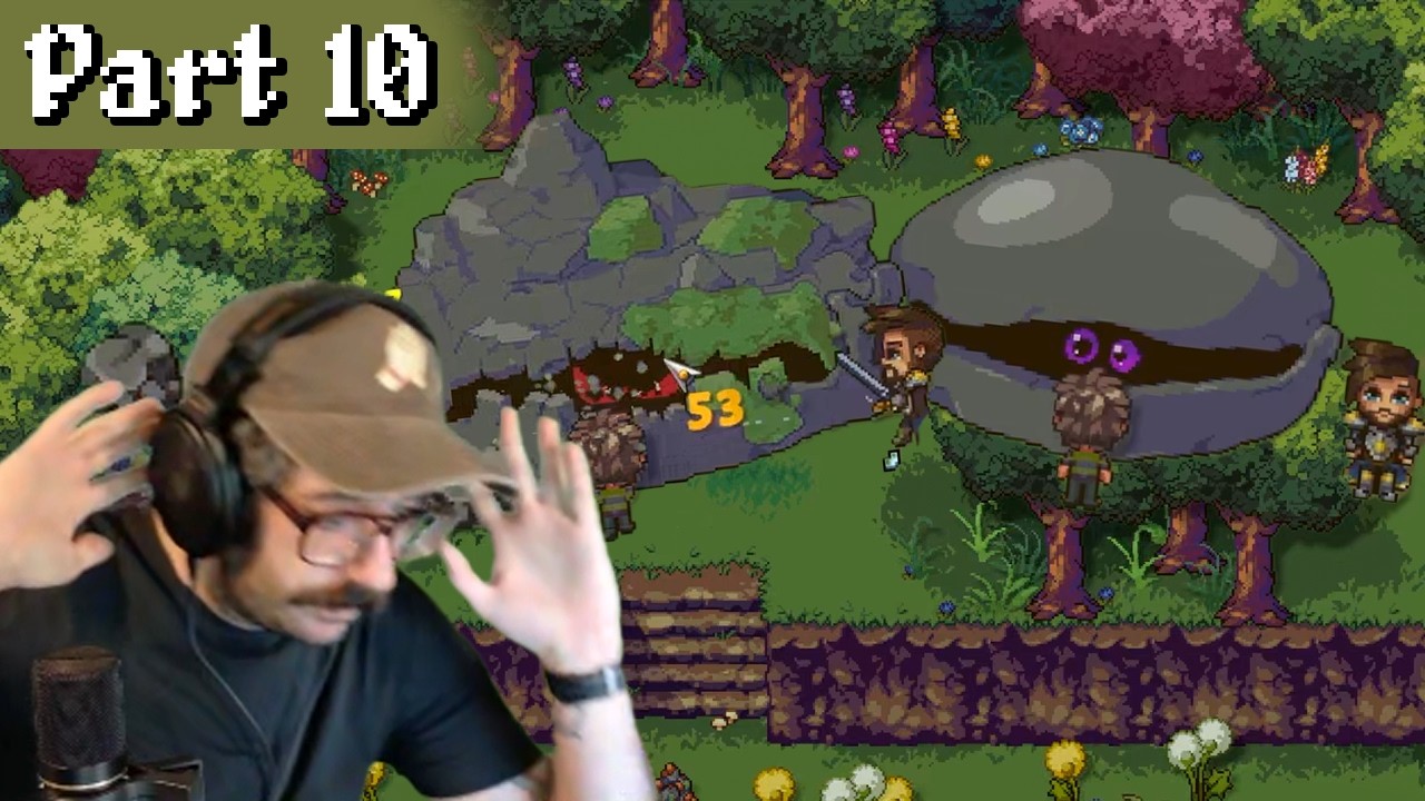 My friends and I beat the rock monster (Sun Haven - Part 10)