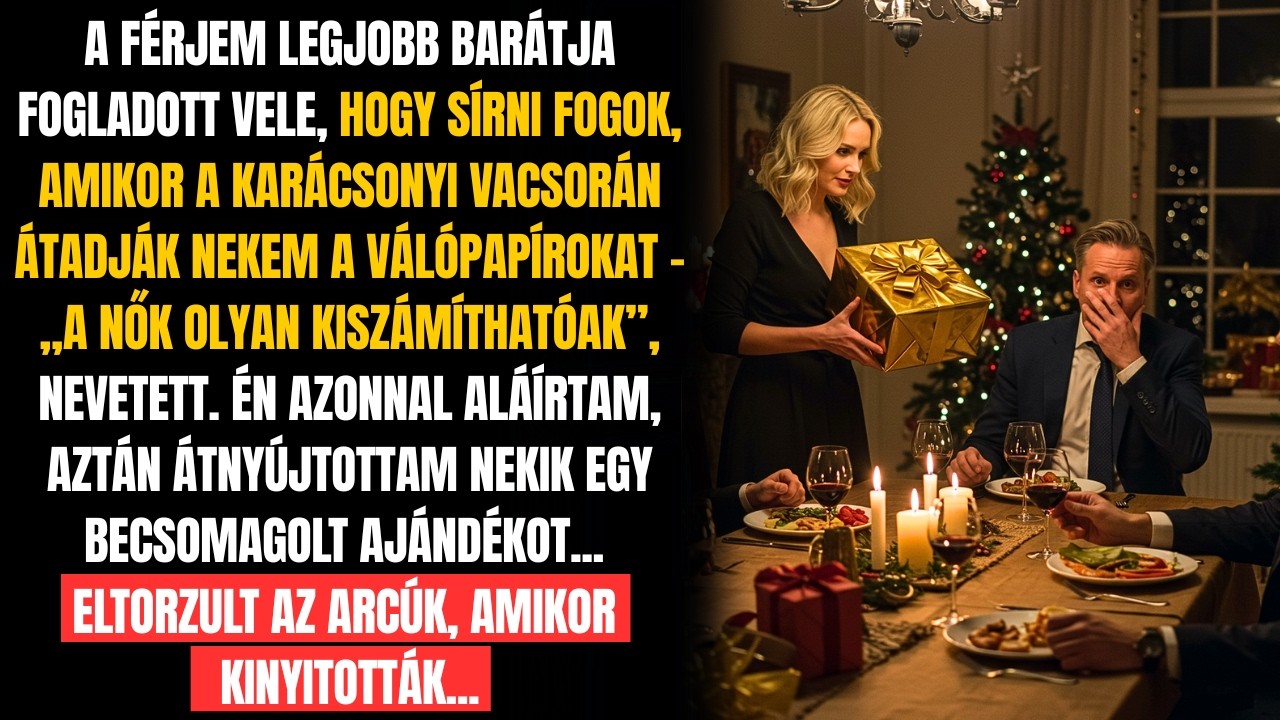 FOGADTAK, HOGY SÍRNI FOGOK A KARÁCSONYI VÁLÁS MIATT, DE AJÁNDÉKKAL BOSSZULTAM MEG!
