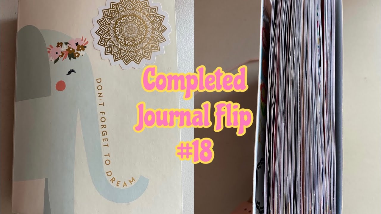 Completed Journal Flip Through #18