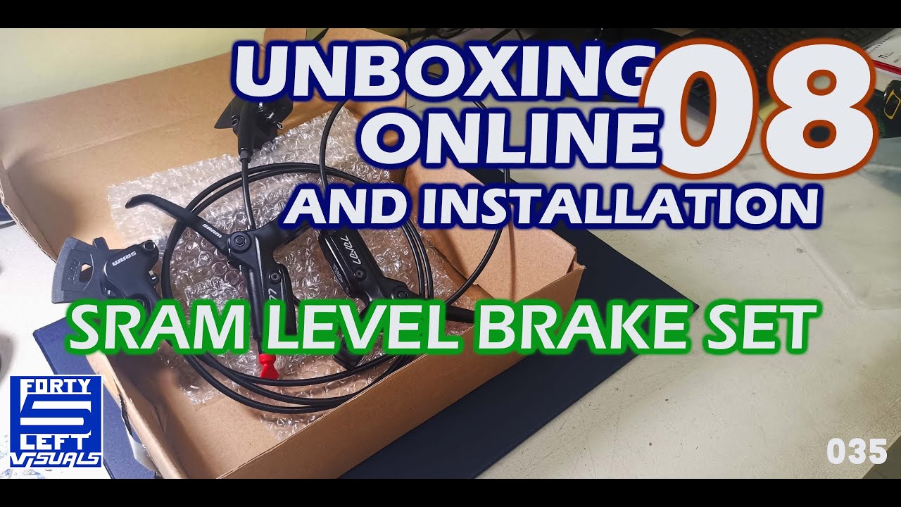 SRAM LEVEL BRAKE UNBOXING AND INSTALLATION