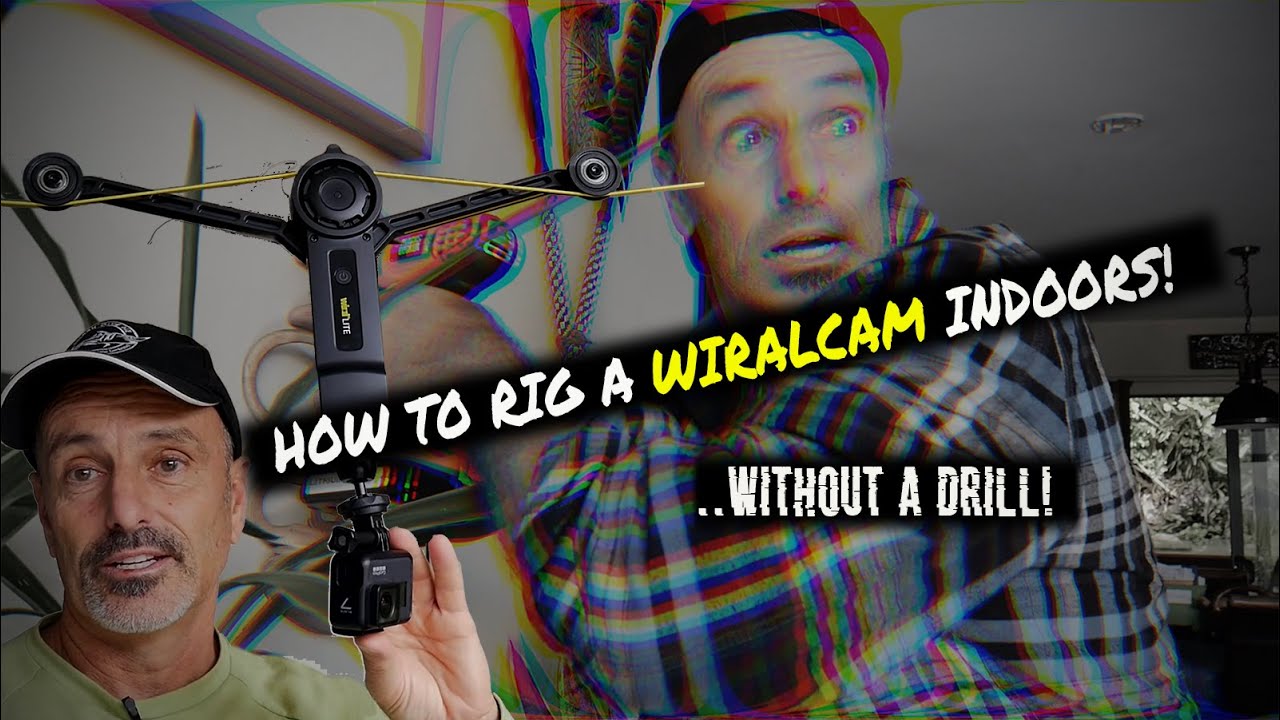 Wiral Lite cable-camera - Top tip for rigging Indoors!