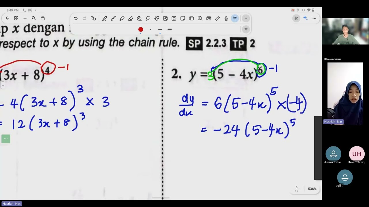 Differentiation (Pembezaan) Part 2 - 9/1/2026
