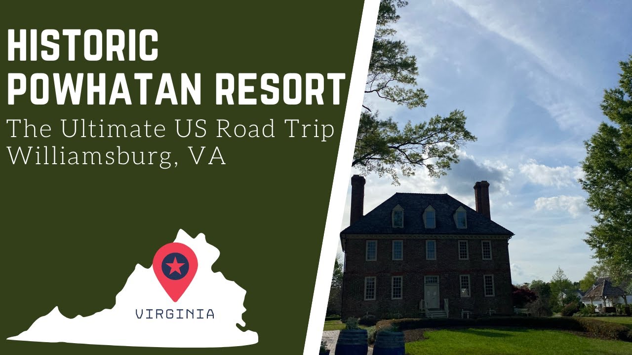 Historic Powhatan Resort One Bedroom Upstairs Room Tour (Williamsburg, Virginia)