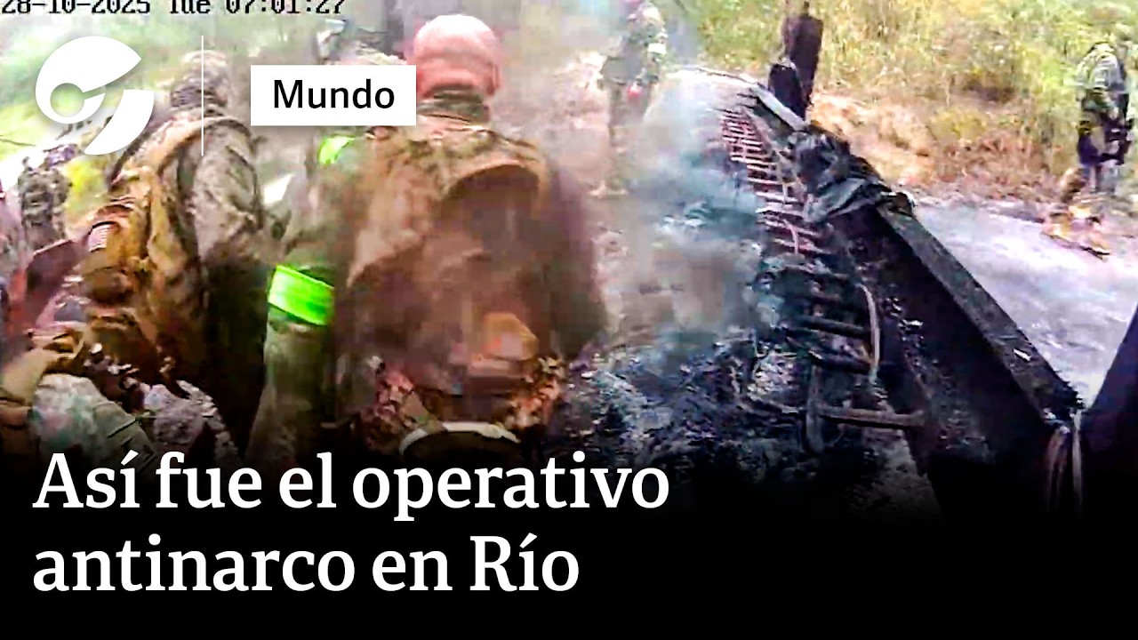 Así fue el MEGAOPERATIVO POLICIAL contra el COMANDO VERMELHO