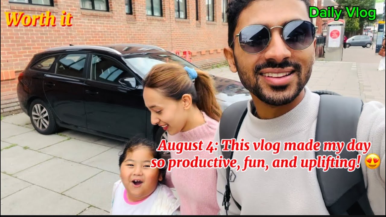 ✅ “August 4: A Super Productive & Fun Day! Started at 4PM 🤩”