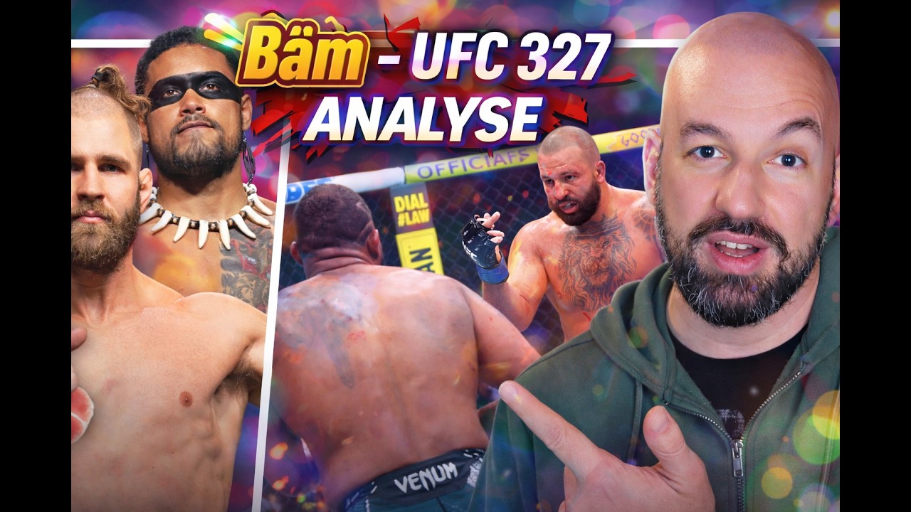 UFC 327🥊 Carlos Ulberg gegen Jiř&iacute; Proch&aacute;zka 🔍 Meine Analyse zur Card!