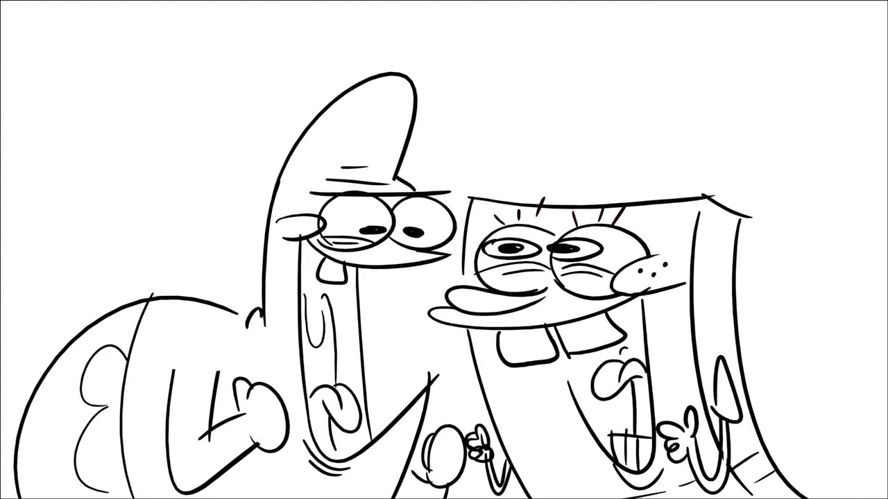 ManRay Returns Rough Storyboard